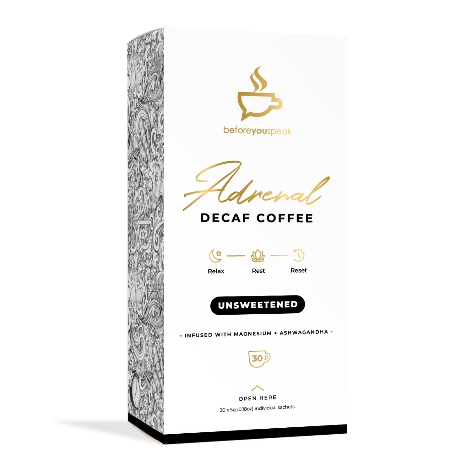Adrenal Blend Decaf Unsweetened