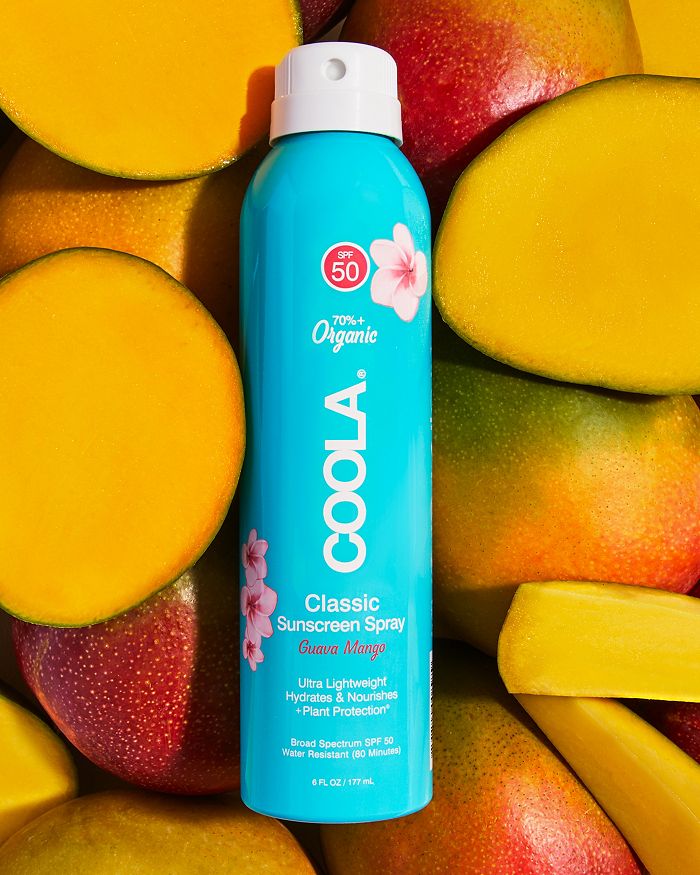 COOLA Classic Body Organic Sunscreen Spray SPF50 Guava Mango 177ml - Exquisite Laser Clinic