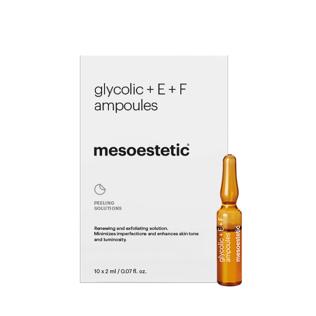 Mesoestetics Glycolic E + F Ampoules - Exquisite Laser Clinic