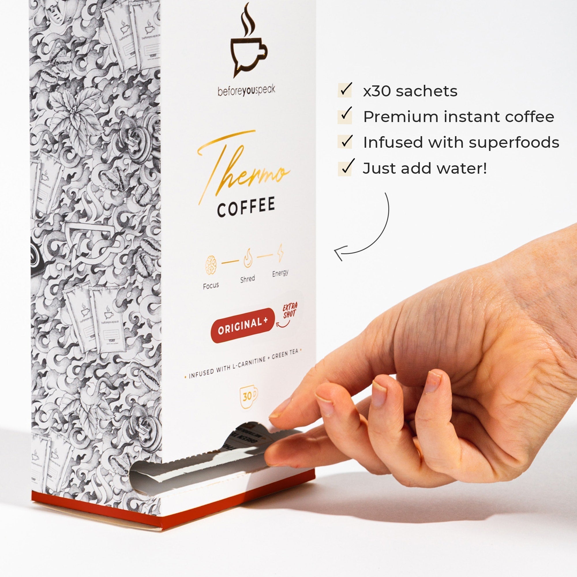 Thermo Coffee Octane ORIGINAL+ EXTRA SHOT - Exquisite Laser Clinic