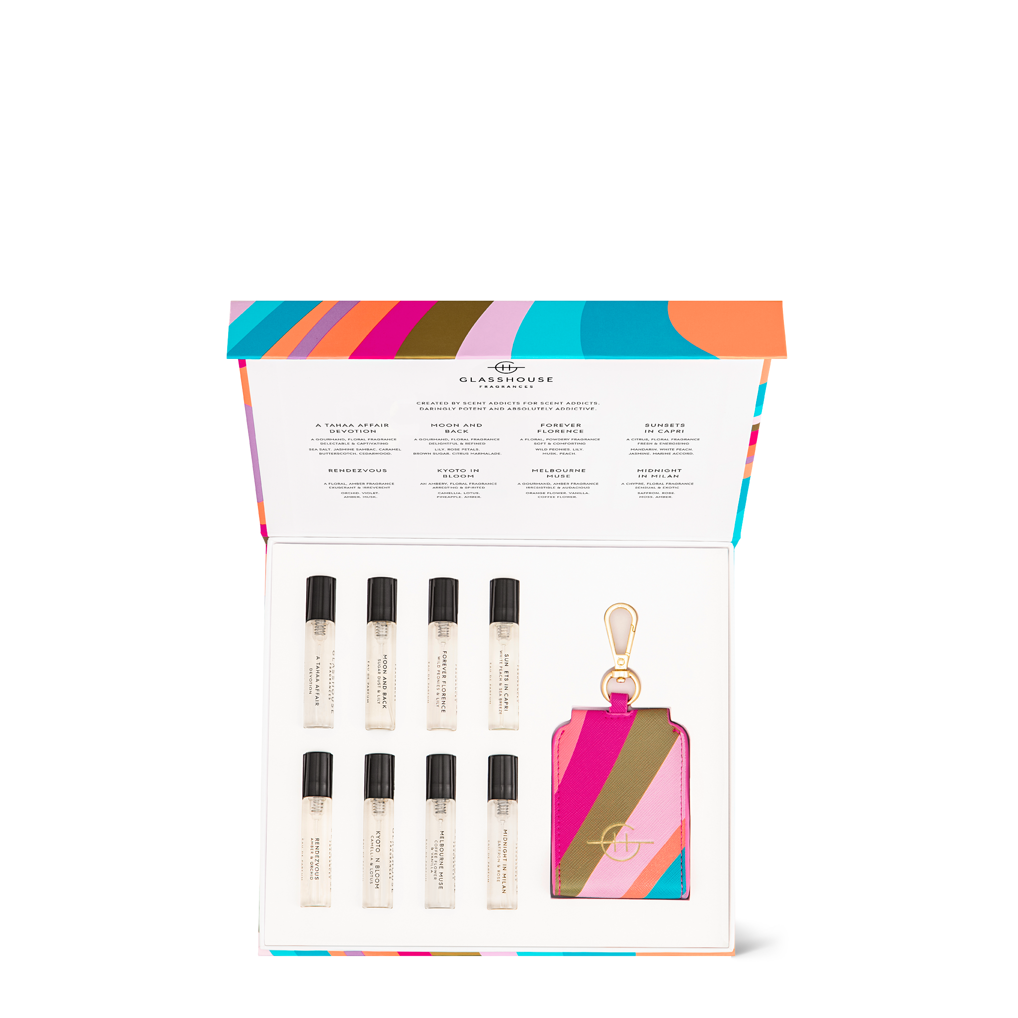 Glasshouse Fragrance Library with keyring *New* - Exquisite Laser Clinic 