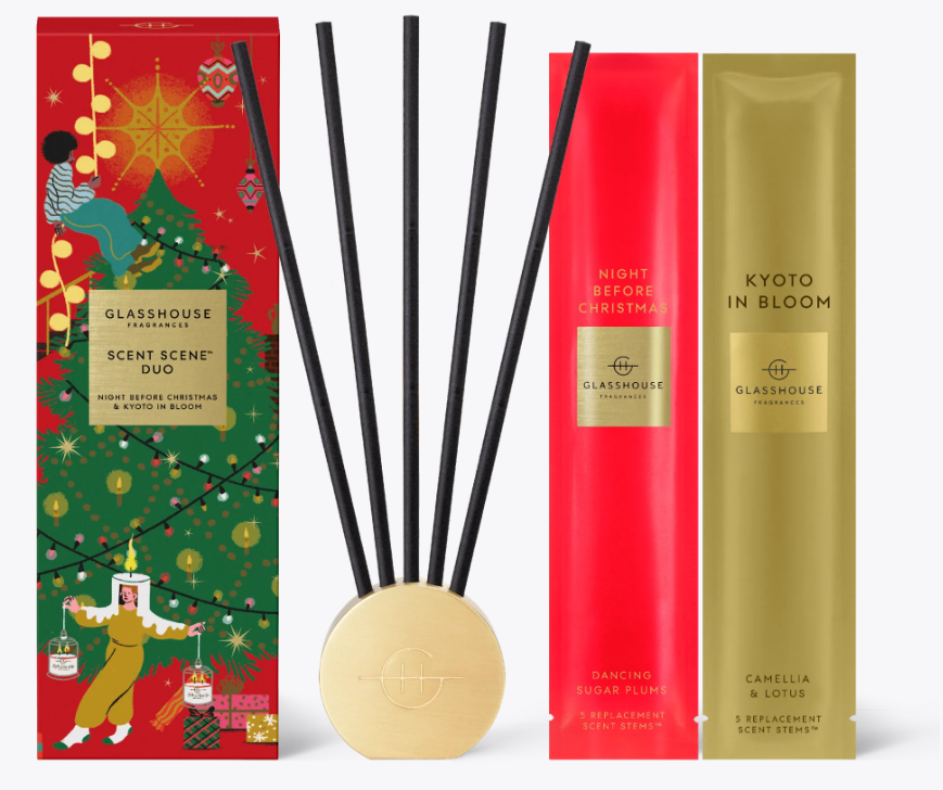 Glasshouse Christmas Diffuser Scent Scene Duo 2023 - Exquisite Laser Clinic 