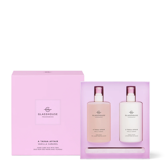 Glasshouse Hand Care Duo With Tray - A Tahaa Affair - Exquisite Laser Clinic 