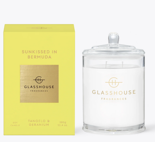 Glasshouse Candle Sunkissed in Bermuda **Limited Edition** - Exquisite Laser Clinic 