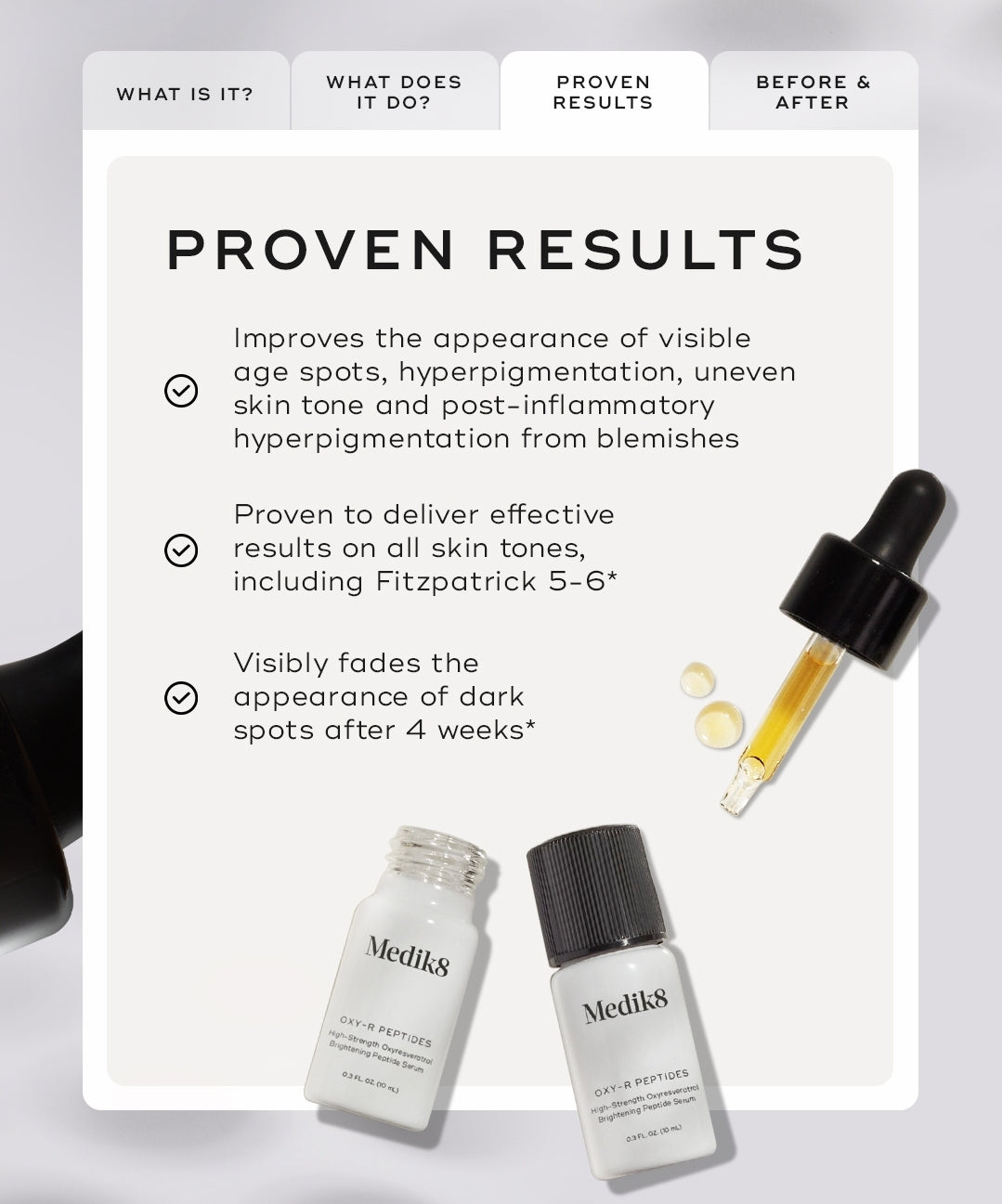 MEDIK8 OXY R PEPTIDES SERUM 2 x 10ml - Exquisite Laser Clinic 