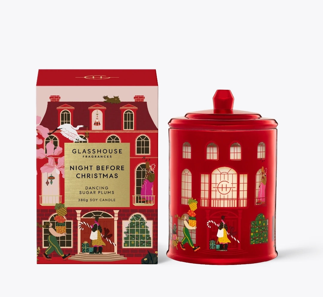Glasshouse Candle Night Before Christmas 2023 **Pre Order** - Exquisite Laser Clinic 