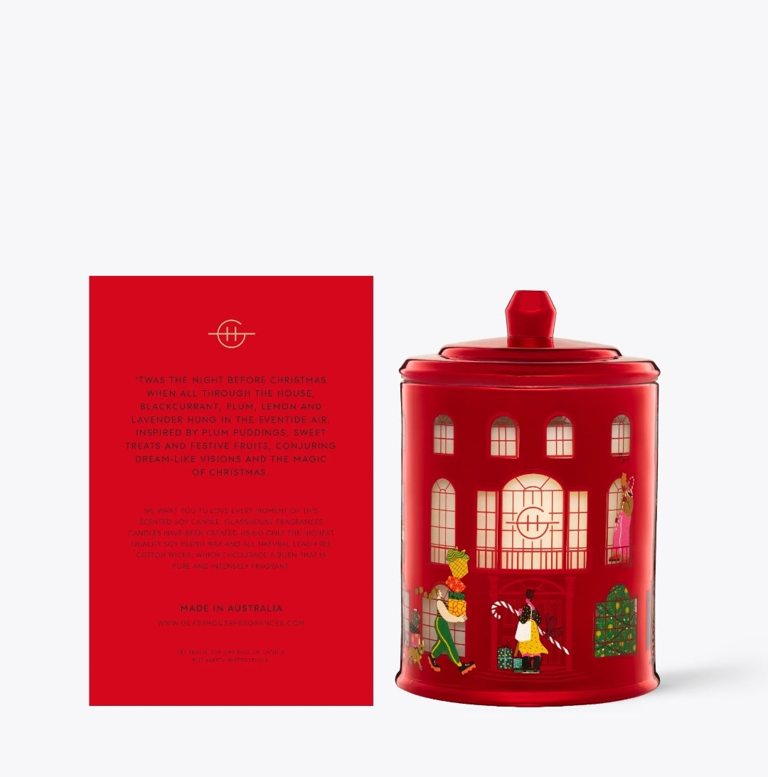 Glasshouse Candle Night Before Christmas 2023 **Pre Order** - Exquisite Laser Clinic 