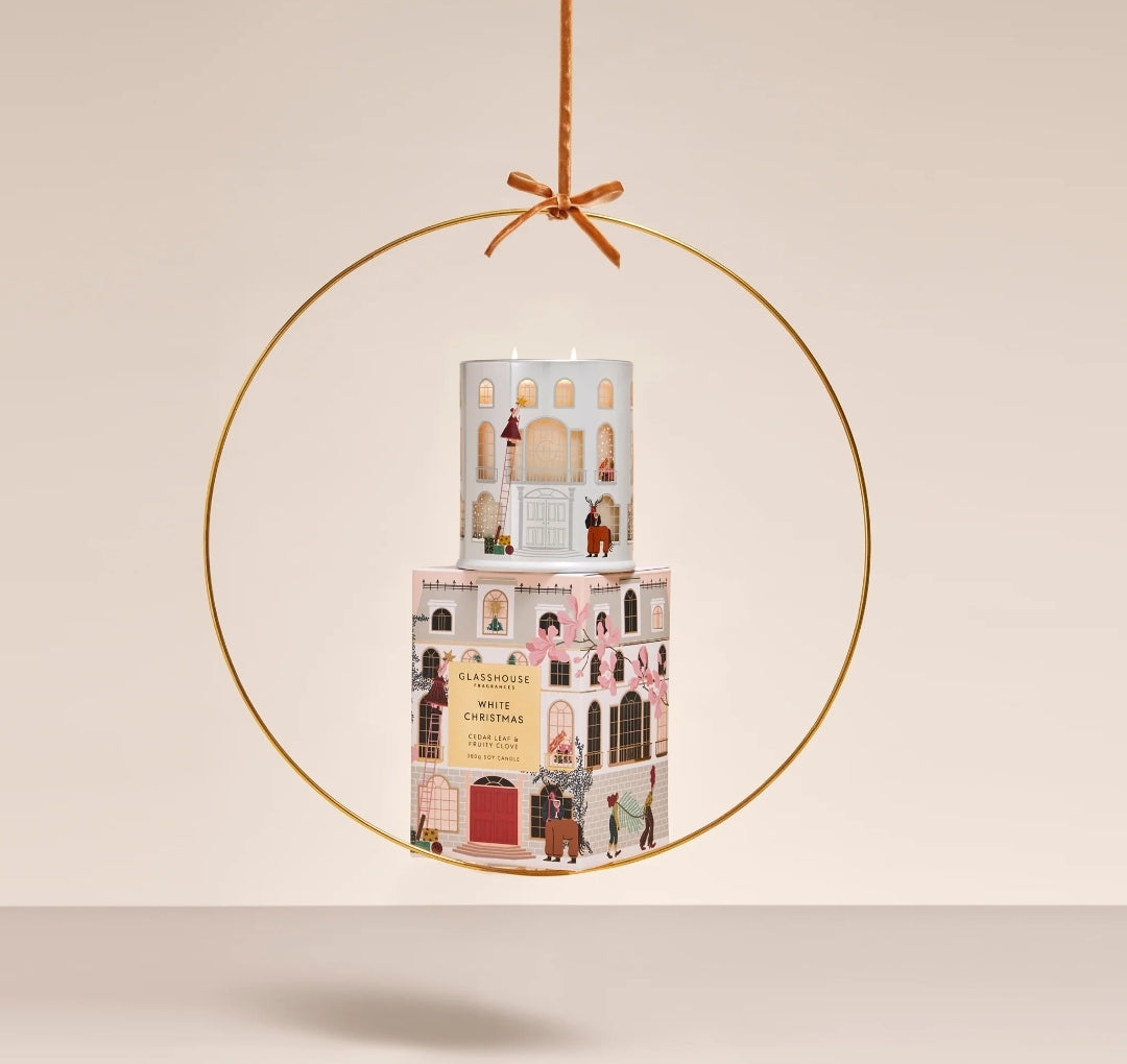 Glasshouse Candle White Christmas - Delivery October - Exquisite Laser Clinic 