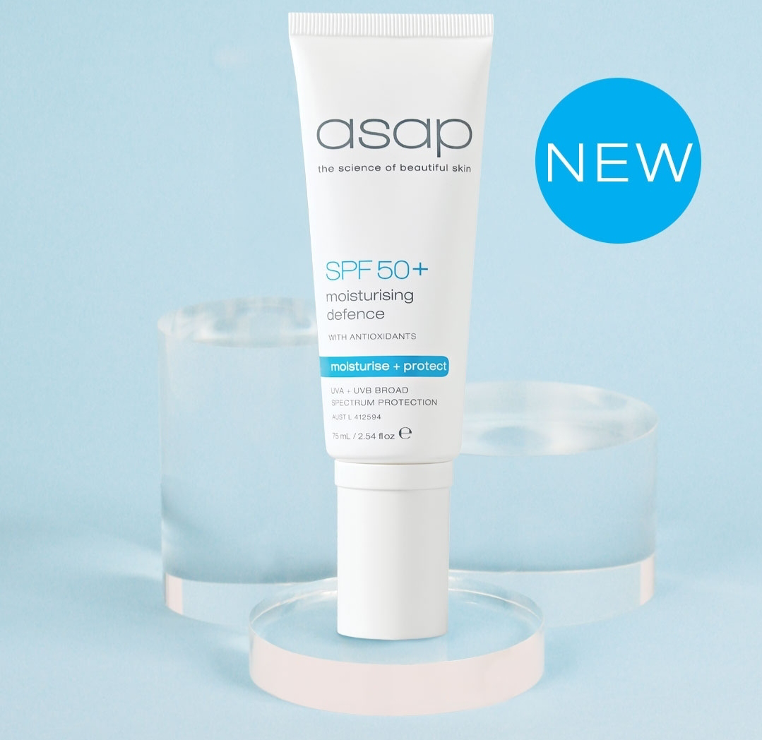 ASAP SPF Moisturising Defense SPF50 75ml **New Formulation October 2023** - Exquisite Laser Clinic 