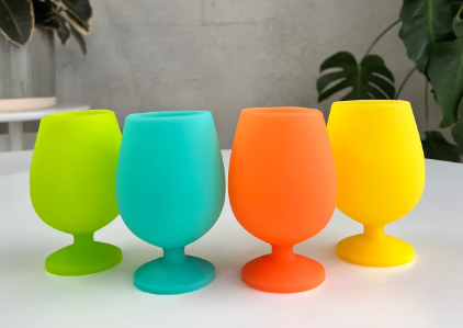 Porter Green Stemm Silicone Wine Glass Set