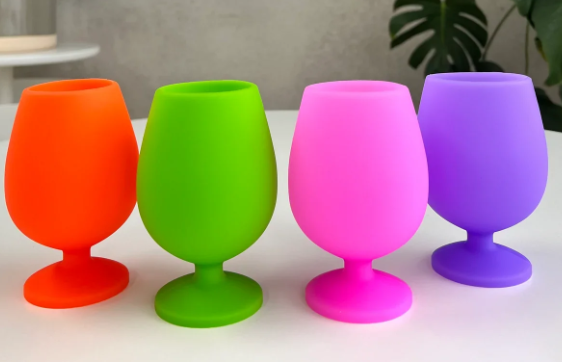 Porter Green Stemm Silicone Wine Glass Set