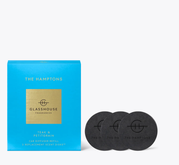 Glasshouse Car Diffuser Replacement Scent Disks