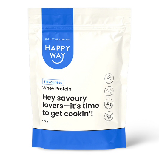 Happy Way Flavourless Whey Protein Powder 500g - Exquisite Laser Clinic 