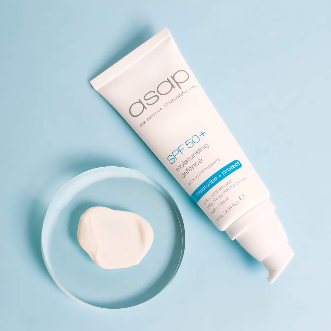 ASAP Skincare skin care ASAP Moisturising Defense SPF50 **Top Seller**