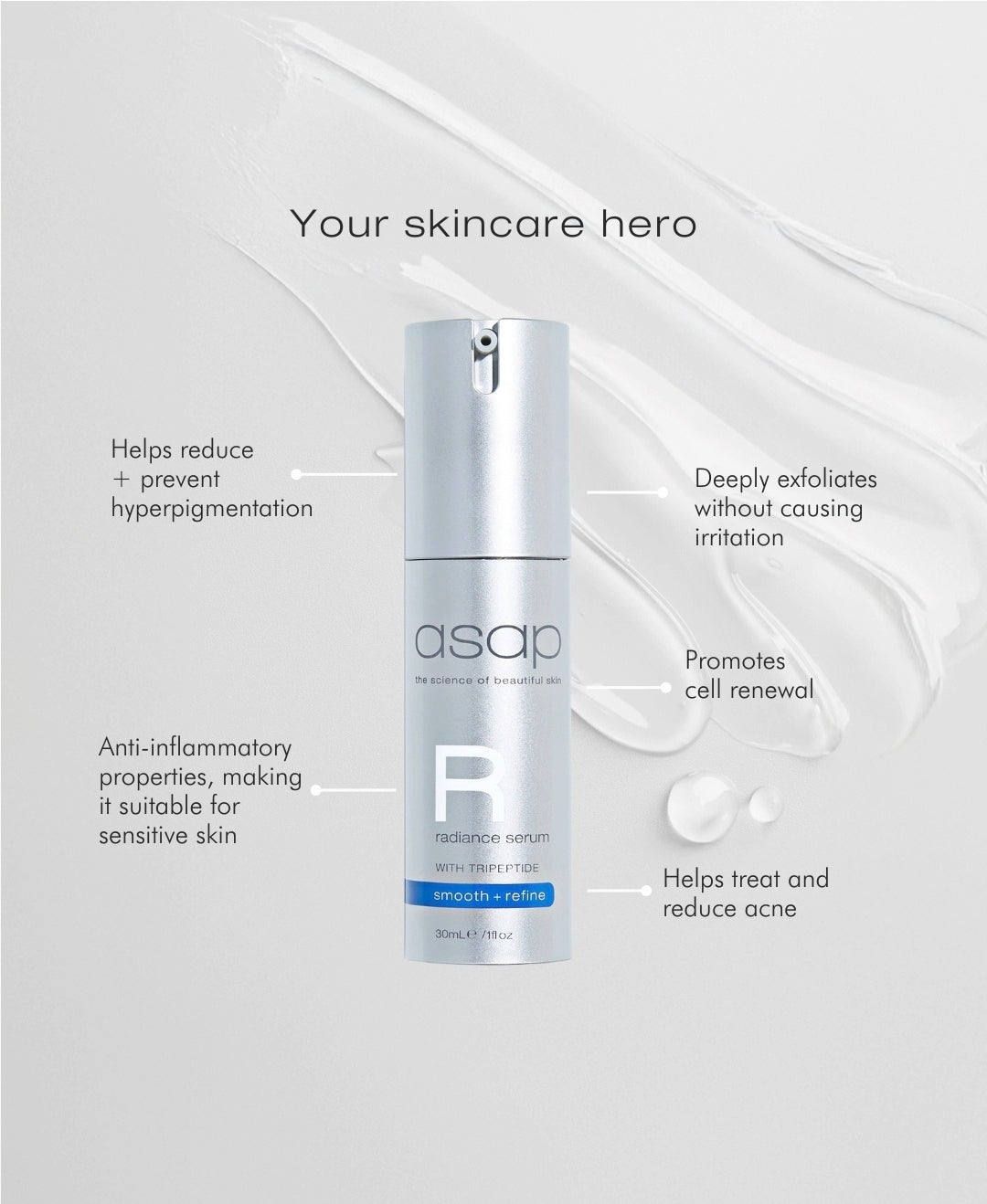 ASAP Skincare skincare ASAP Skincare Radiance Serum 30ml