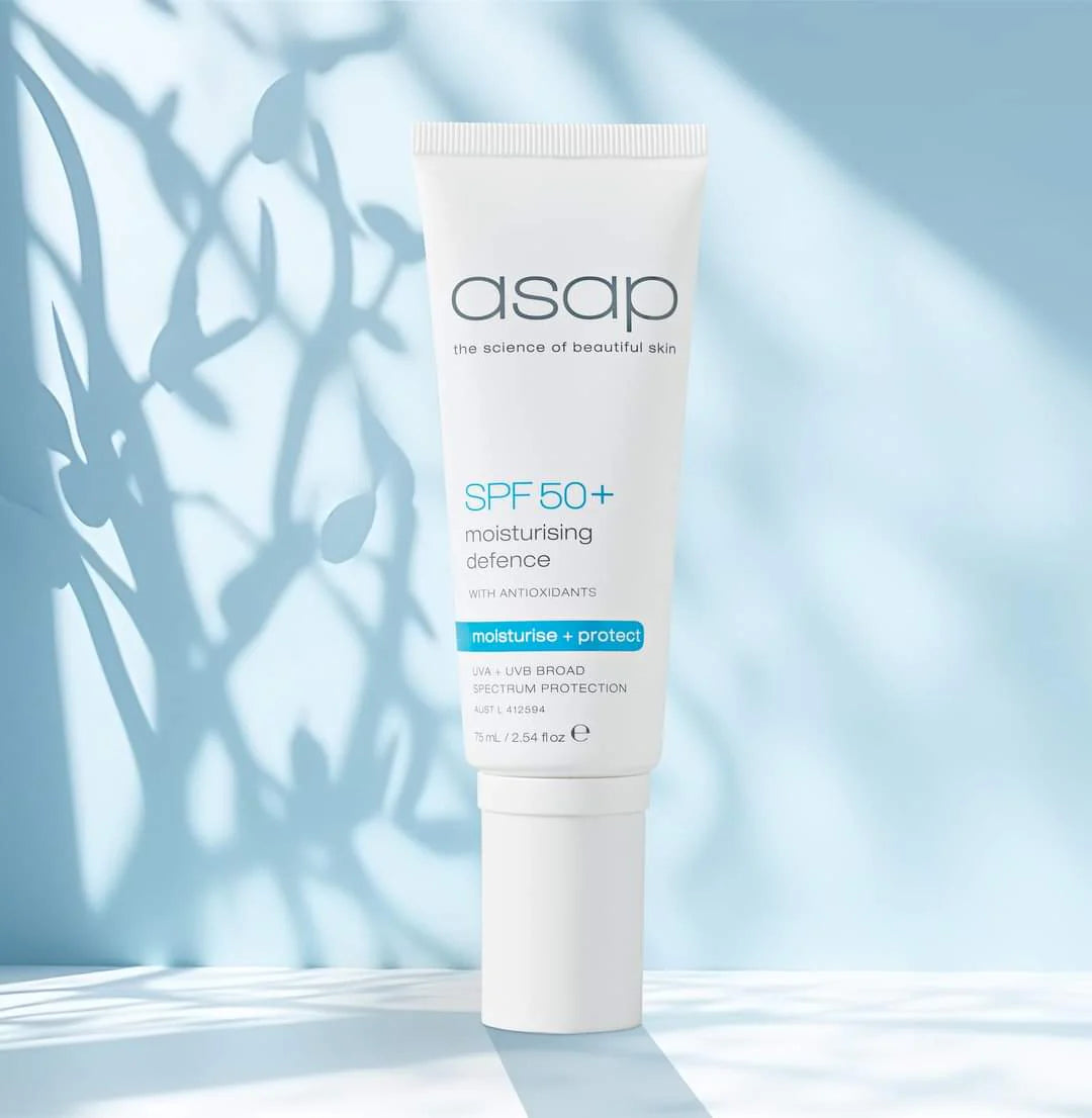 ASAP Skincare Skincare ASAP Super A+B+C Serums = FREE Daily Moisturising Defence SPF50