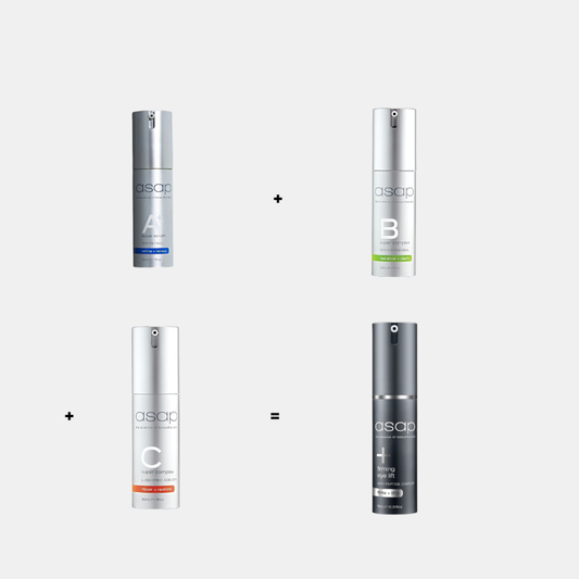 ASAP Skincare Skincare ASAP Super A+B+C Serums = FREE Firming Eye Lift