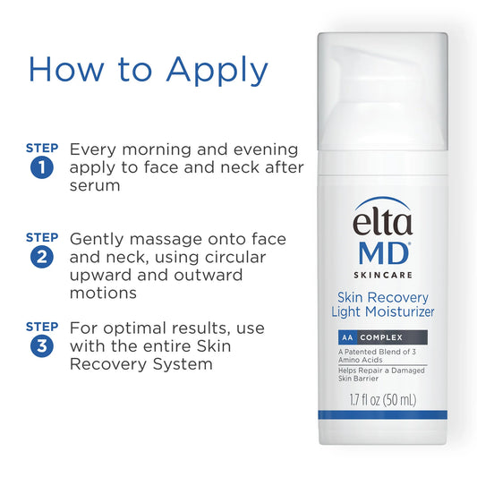 Elta MD moisturiser EltaMD Skin Recovery Light Moisturizer
