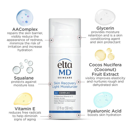 Elta MD moisturiser EltaMD Skin Recovery Light Moisturizer