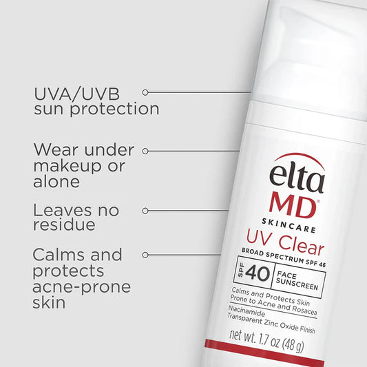 Elta MD sunscreen EltaMD UV Clear Tinted Broad Spectrum SPF 40