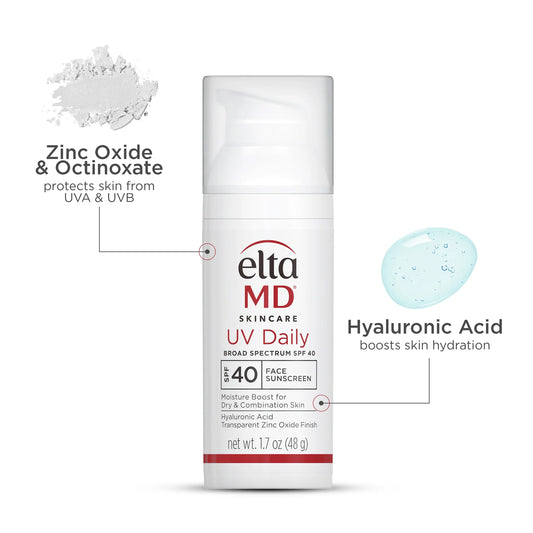 Elta MD sunscreen EltaMD UV Daily Broad-Spectrum SPF 40