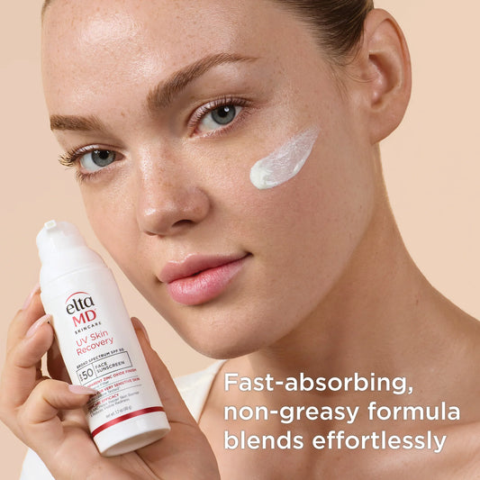 Elta MD sunscreen EltaMD UV Skin Recovery Broad Spectrum SPF 50 Face Sunscreen - Untinted