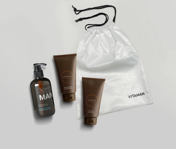 VITAMAN Skincare Essentials Kit for Men - Exquisite Laser Clinic 
