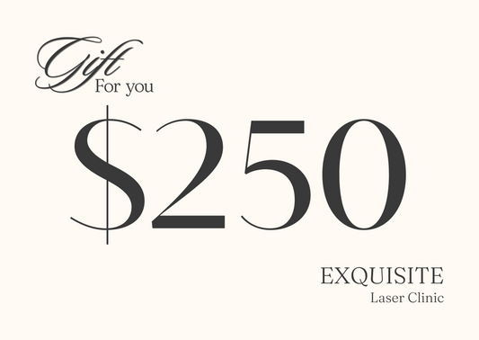 Exquisite Laser Clinic Gift Card $250.00 Gift Card