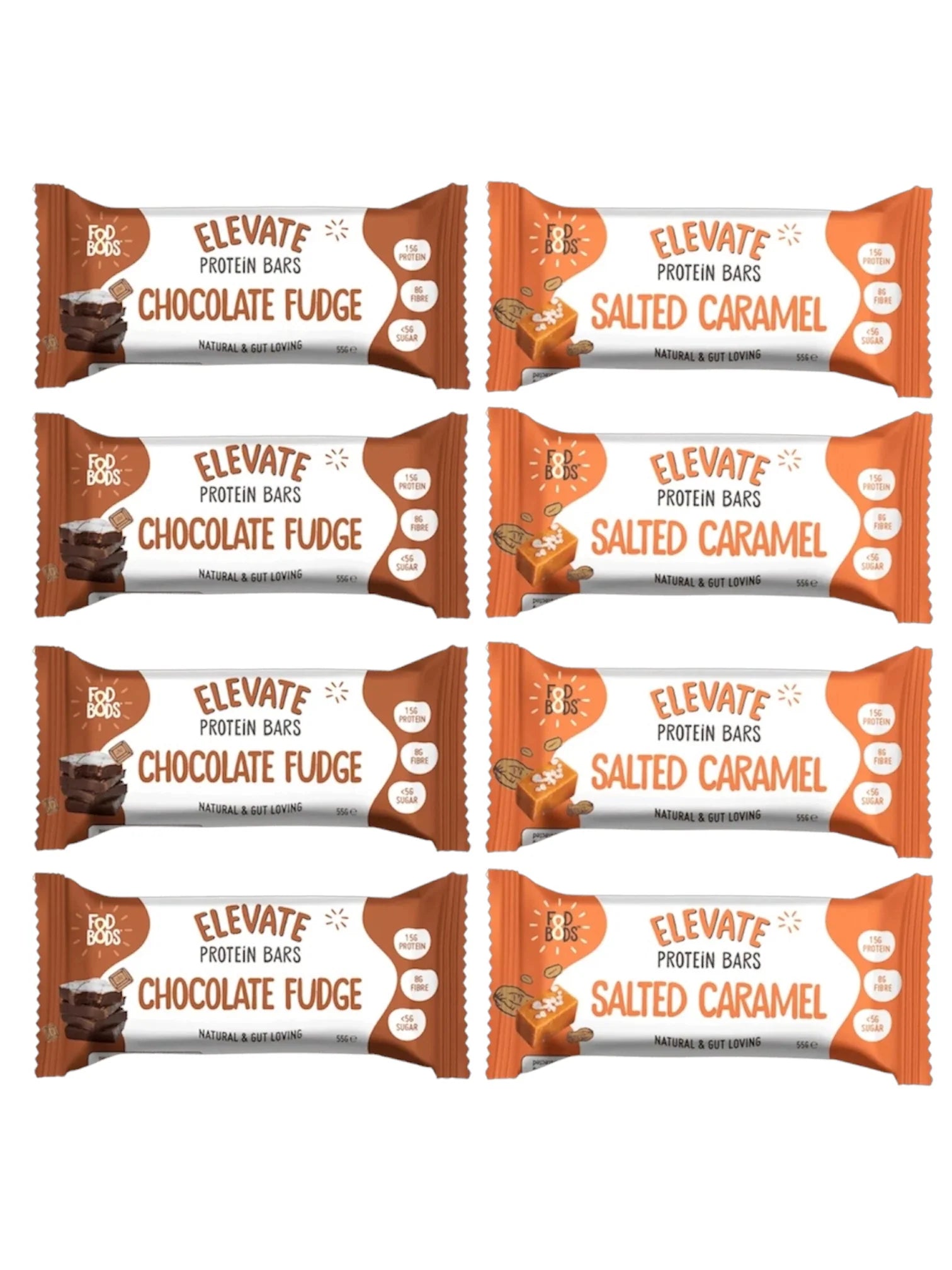 FOD BODS Bars FODBODS Elevate Bar Bundle (8 x 55g)