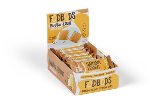 FOD BODS Bars FODBODS Low FODMAP Banana Peanut Butter  50g