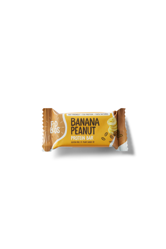 FOD BODS Bars FODBODS Low FODMAP Banana Peanut Butter  50g