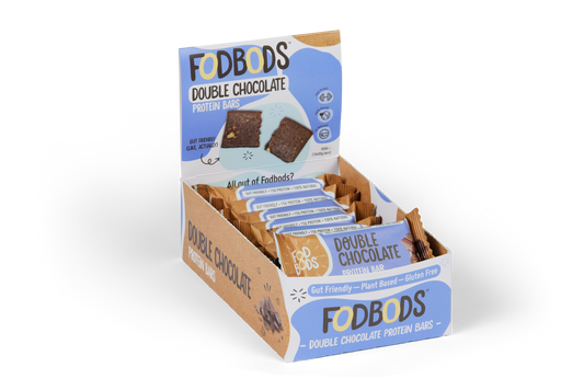 FOD BODS Bars FODBODS Low FODMAP Double Choc 50g Bars