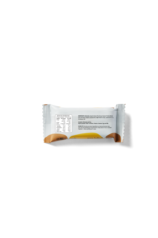 FOD BODS Bars 1 Bar FODBODS Low FODMAP Lemon Coconut  50g