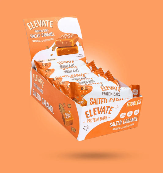 Salted Caramel ELEVATE Protein Bars 55g - Exquisite Laser Clinic 