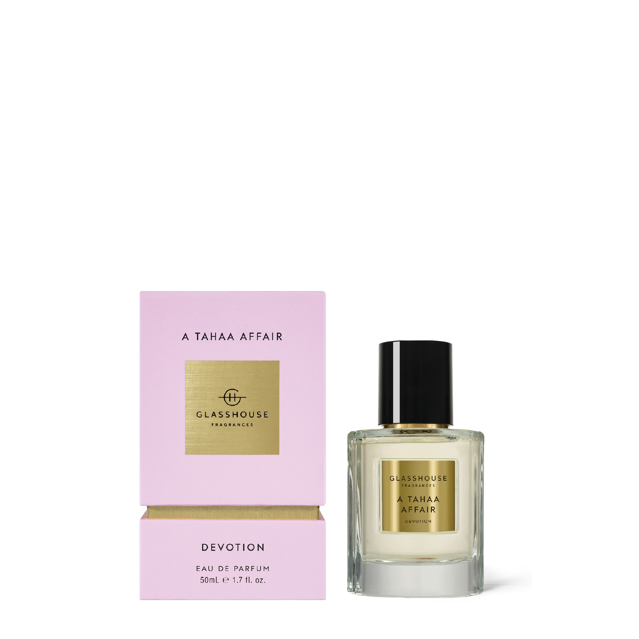 Glasshouse Fragrance candle EDP 50ml Glasshouse A Tahaa Affair Range