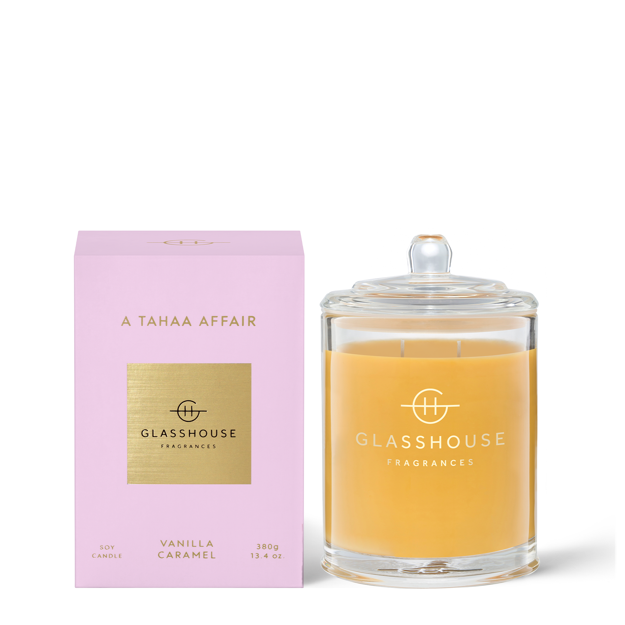 Glasshouse Fragrance candle 380g Candle Glasshouse A Tahaa Affair Range