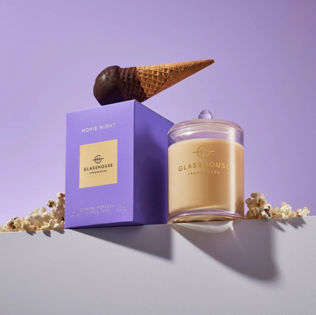 Glasshouse Fragrance candle Glasshouse A Tahaa & Movie Nights Candle Duo
