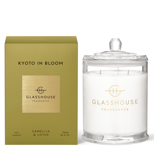 Glasshouse Fragrance candle 760g Glasshouse Candle Kyoto In Bloom Candle