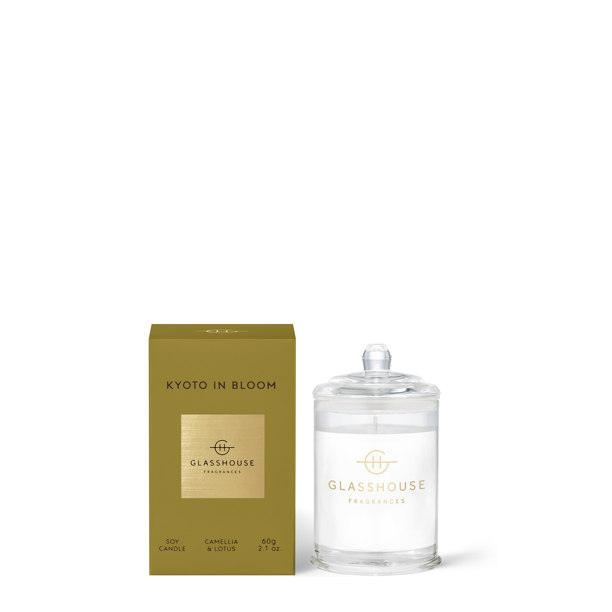 Glasshouse Fragrance candle 60g Glasshouse Candle Kyoto In Bloom Candle