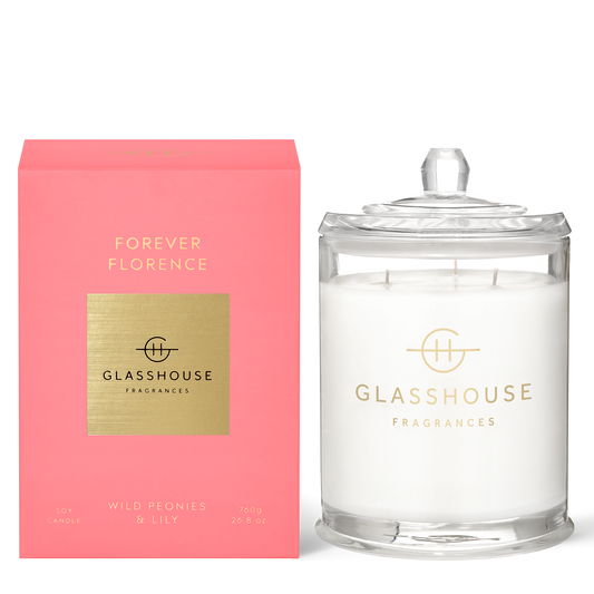 Glasshouse Fragrance candle 760g Glasshouse Forever Florence Candle