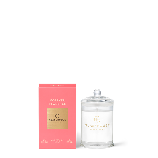 Glasshouse Fragrance candle 60g *Last ones* Glasshouse Forever Florence Candle