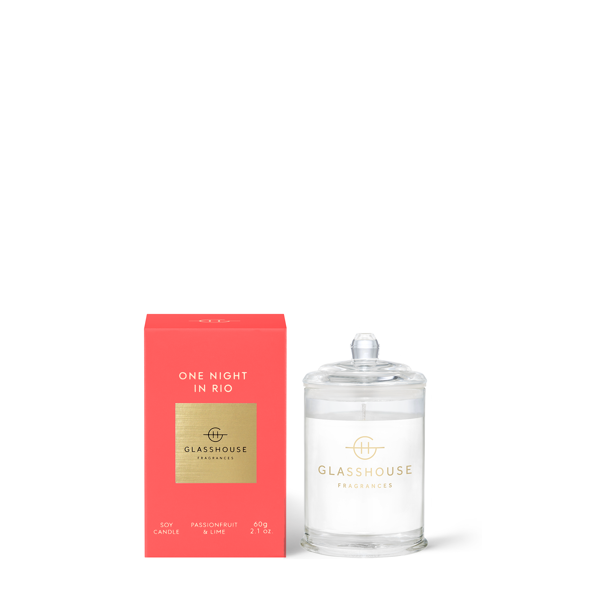 Glasshouse Fragrance candle 60g Glasshouse One Night In Rio Candle