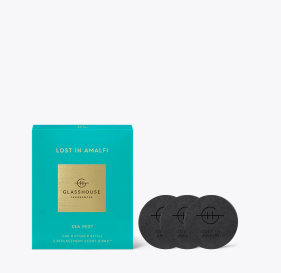 Glasshouse Fragrance Fragrance accessories Lost In Amalfi (3 Disks) Glasshouse Car Diffuser Replacement Scent Disks