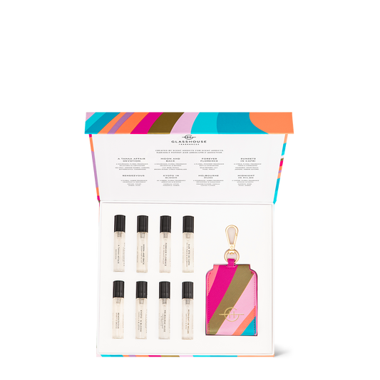 Glasshouse Fragrance fragrance Glasshouse Fragrance Library with keyring