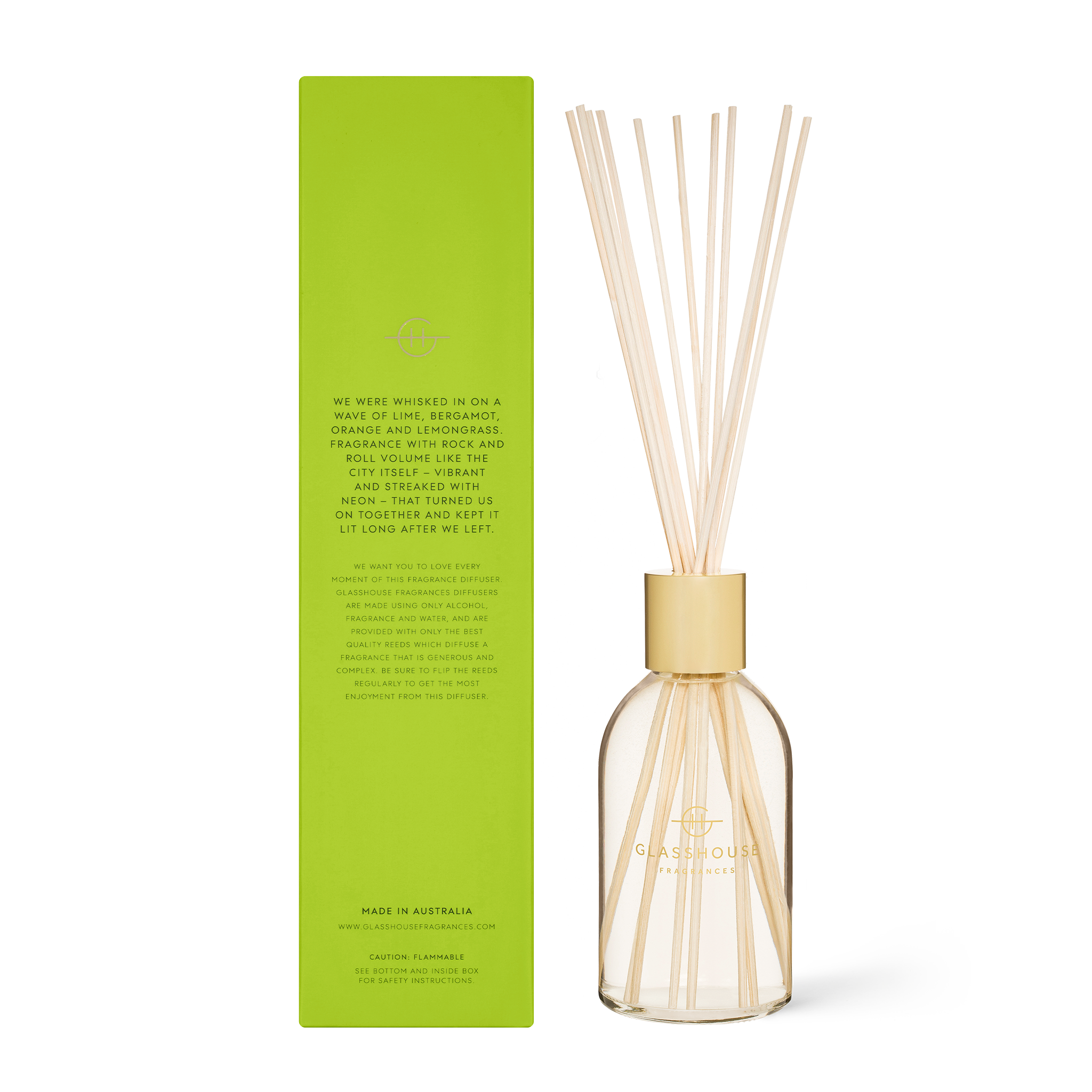 Glasshouse Fragrance fragrance Glasshouse We Met In Saigon Diffuser 250ml (Lemongrass)