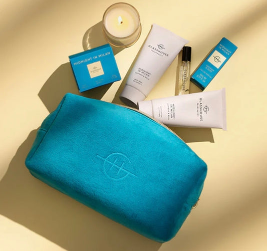 Glasshouse Fragrance Glasshouse Midnight in Milan Travel Pack FREE GWP when you spend over $120 of Glasshouse products.