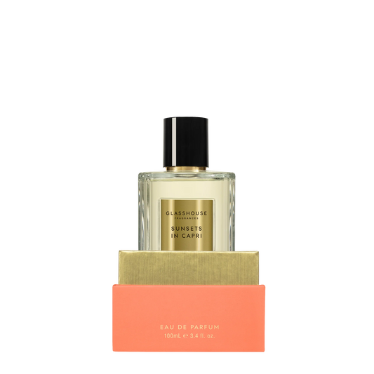 Glasshouse Fragrance 100ml **Pre Order** Glasshouse Sunsets in Capri EDP