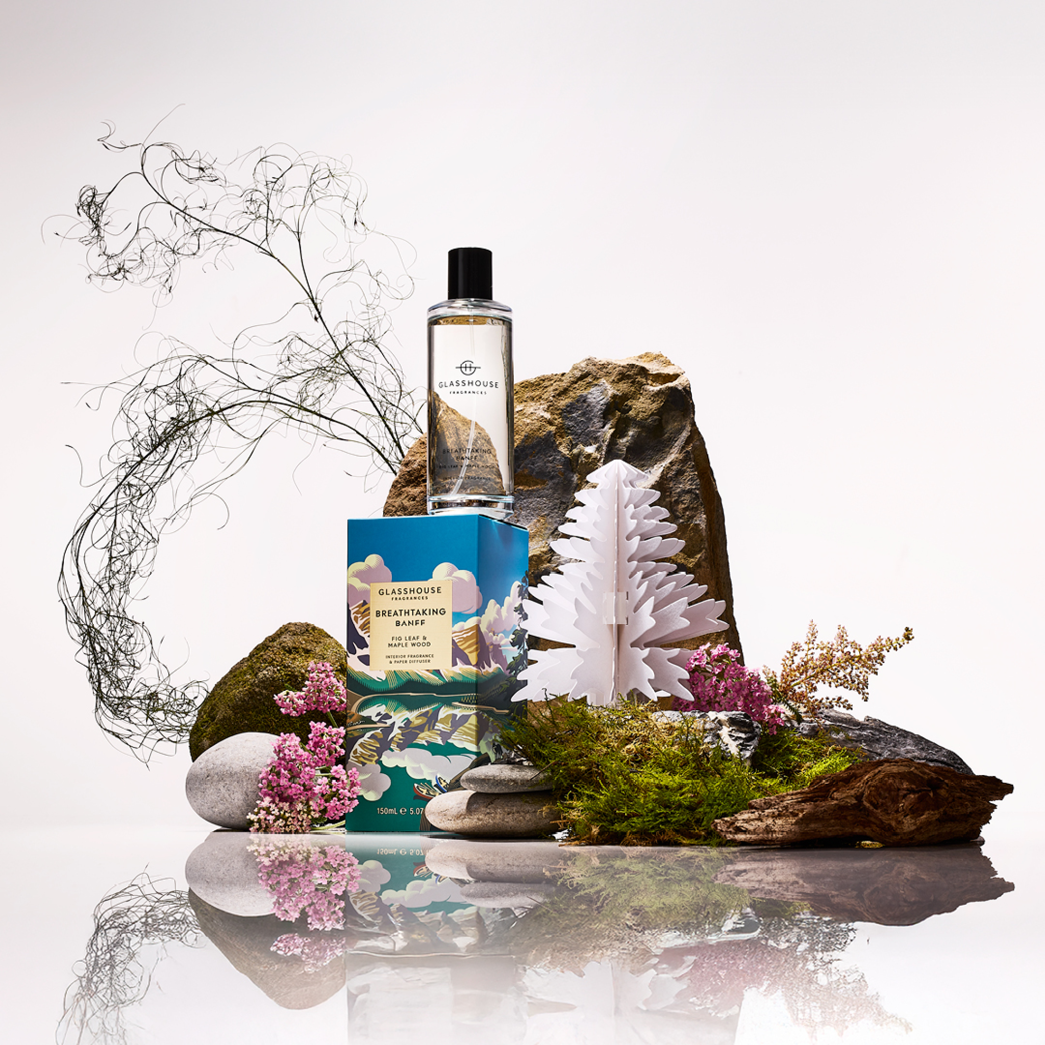 Glasshouse Fragrance home fragrance Glasshouse Interior Fragrance & Paper Diffuser - Breathtaking Banff **Last ones**
