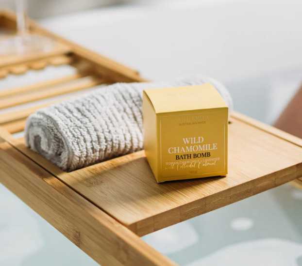 HA Naturally bath bomb Wild Chamomile Wild Emery Bath Bomb