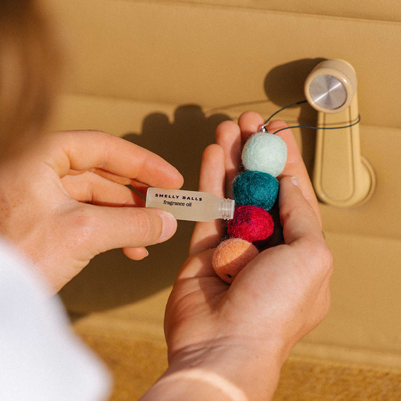 HA Naturally car diffuser Smelly Balls Car Air Freshener - Roadie Set